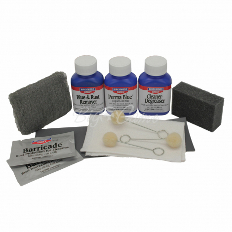 Набор BIRCHWOOD CASEY Perma Blue Liquid Gun Blue Kit для воронения фото 1