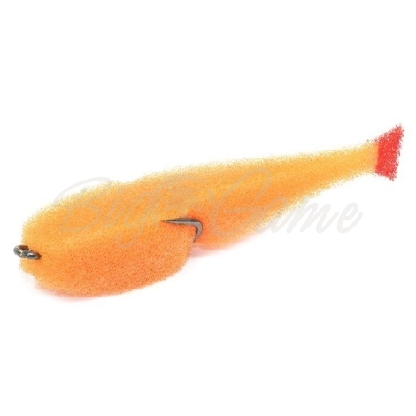 Поролоновая рыбка LEX Classic Fish CD 10 O (оранжевое тело / красный хвост) фото 1