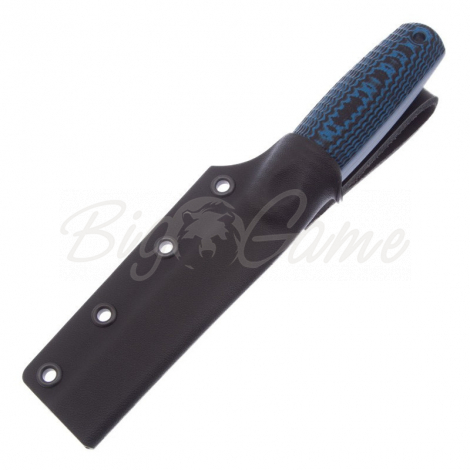 Нож OWL KNIFE North-S сталь M398 рукоять G10 черно-синяя фото 3