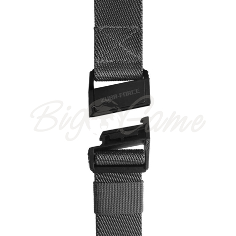 Ремень тактический ZUBR FORCE Вектор FG 140 х 3,8 см цвет черный фото 2