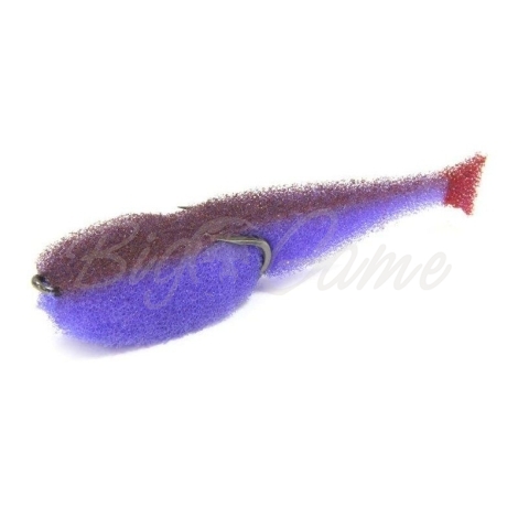 Поролоновая рыбка LEX Classic Fish CD 8 LBRB (сиреневое тело / коричневая спина / красный хвост) фото 1