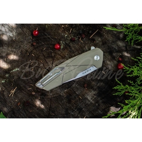 Нож складной RUIKE Knife P138-W цв. Бежевый фото 4