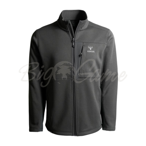 Толстовка KING'S Hunter Highland Full Zip Fleece цвет Charcoal фото 1
