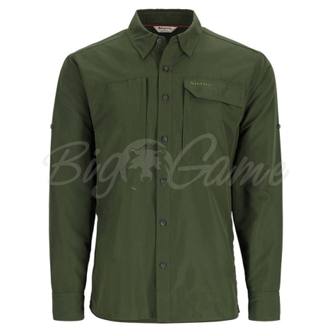 Рубашка SIMMS Guide Shirt цвет Riffle Green фото 1