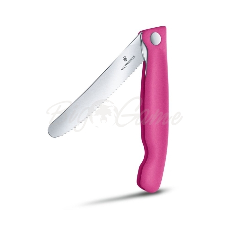 Нож складной VICTORINOX Swiss Classic 11 cм цв. Розовый фото 2