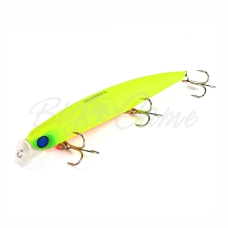 Воблер JACKALL Rada Minnow 114 цв. mat chartreuse фото 2
