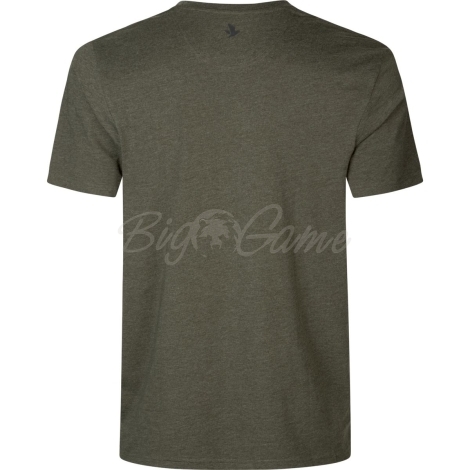 Футболка SEELAND Stag Fever T-Shirt цвет Pine green melange фото 2