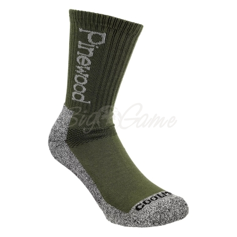 Носки PINEWOOD Coolmax Sock 2-Pack цвет Green фото 1