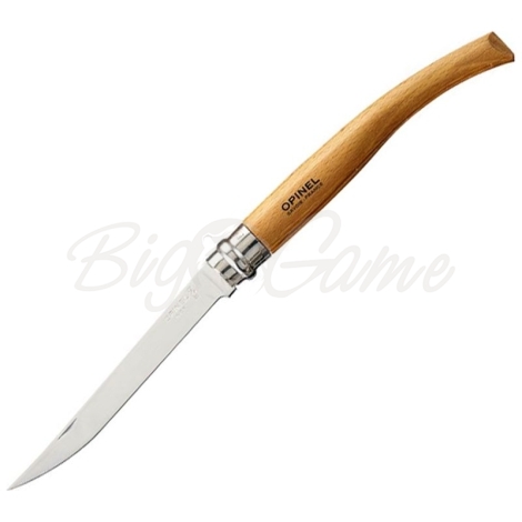 Нож складной OPINEL №12 VRI Folding Slim Beechwood филейный фото 1