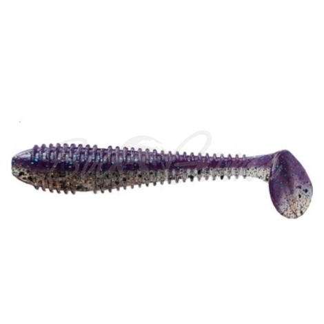 Виброхвост CRAZY FISH Vibro Fat 3,2" (5 шт.) зап. кальмар код цв. 51d Milky Way фото 1