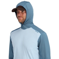 Термокофта SIMMS Bugstopper Solarflex Hoody цвет Sky / Neptune превью 2