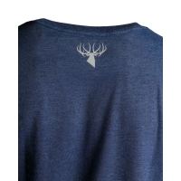 Футболка KING'S Gradient Tee цвет Heather Denim превью 2