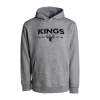 Худи KING'S Logo Hoodie цвет Heather Grey