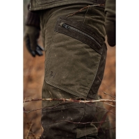 Брюки HARKILA Pro Hunter Leather Trousers цвет Willow green превью 2