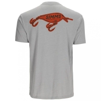 Футболка SIMMS Square Bill T-Shirt цвет Cinder Heather превью 2