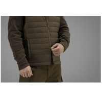 Толстовка HARKILA Retrieve Insulated Cardigan цвет Dark Warm Olive превью 4