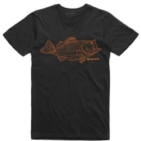 Футболка SIMMS Bass Line T-Shirt цвет Black