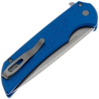 Нож складной полуавтоматический PRO-TECH Mordax Blue Gridlock сталь CPM MagnaCut рукоять Алюминий 6061-T6 цв. Синий превью 3