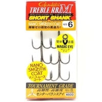 Крючок тройной GAMAKATSU Treble RB-M Short Shank NSC (6 шт.) № 5