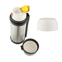 Термос THERMOS FDH Stainless Steel Vacuum Flask 2 л цвет стальной превью 5