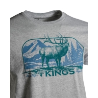Футболка KING'S Herd Bull Tee цвет Heather Grey превью 3