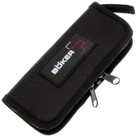 Нож складной полуавтоматический BOKER Hermod Folder сталь D2 рукоять Стеклотекстолит G10 цв. Черный превью 2