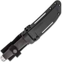 Нож охотничий COLD STEEL Outdoorsman сталь VG-1 San Mai III, рукоять Kraton Kray-Ex, цв. черный превью 3