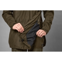 Куртка-Анорак SEELAND Avail Smock цвет Pine green melange превью 3
