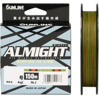 Плетенка SUNLINE Almight 150 м цв. Зеленый #1