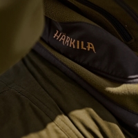 Толстовка HARKILA Kamko Fleece цвет Dark olive / Arabian spice превью 3