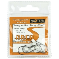 Джиг-Головка NORSTREAM Trout Jig Head 0,84 г цв. glow white (5 шт.) превью 2