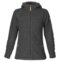 Толстовка FJALLRAVEN Kaitum Fleece W цвет Dark Grey превью 3