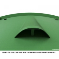 Палатка HUSKY Boston 4 Dural цвет зеленый превью 11