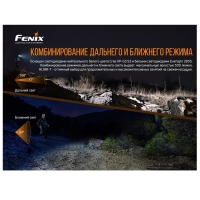 Фонарь налобный FENIX HL18R-T (Cree XP-G3 S3, EVERLIGHT 2835) цвет красный превью 2