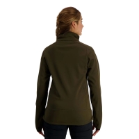 Толстовка ALASKA WS Juneau Powerfleece Jacket цвет Moss Brown превью 3