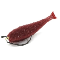 Поролоновая рыбка LEX Classic Fish 10 OF2 B (кирпичное тело / красный хвост)