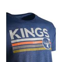 Футболка KING'S Gradient Tee цвет Heather Denim превью 3