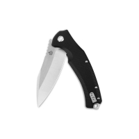 Нож складной полуавтоматический QSP KNIFE Snipe сталь D2 рукоять G-10 черная превью 3