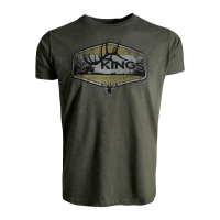 Футболка KING'S Dead Head Tee цвет Heather Military Green