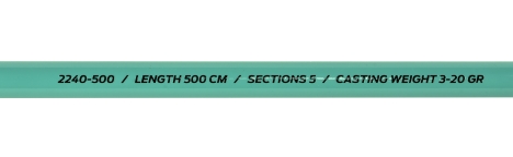 Удилище маховое SALMO Elite Pole Medium MF 5.00 тест 3 - 20 г превью 5