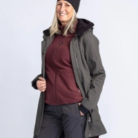 Куртка PINEWOOD WS Rain Parka цвет Dark Green превью 2