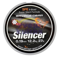 Плетенка SAVAGE GEAR HD8 Silencer Braid 1500 м 0,15 мм цв. зеленый превью 1