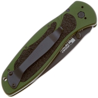 Нож складной KERSHAW Blur клинок Sandvik 14C28N, рукоять 6061 T-6 Aluminium, цв. Черный/олива превью 2