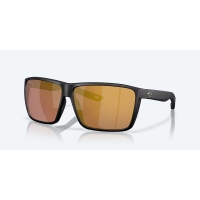 Очки поляризационные COSTA DEL MAR Rincon II 580G р. XL цв. Matte Black цв. ст. Gold Mirror