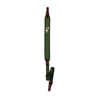 Ремень погонный RISERVA Собака 85-110 см. цв. green