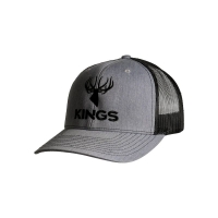 Бейсболка KING'S Embroidered Logo Hat цвет Navy Heather / Light Grey