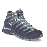 Ботинки треккинговые AKU WS Alterra Lite Mid GTX цвет Anthracite / Light Blue превью 1