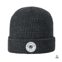 Шапка GRUNDENS Kracken Waffle Beanie цвет Heather Charcoal