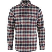 Рубашка FJALLRAVEN Skog Shirt M цвет Dark Garnet-Fog