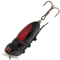 Воблер ABC-FISHING Gemibug 30F цв. BLB черно-красный